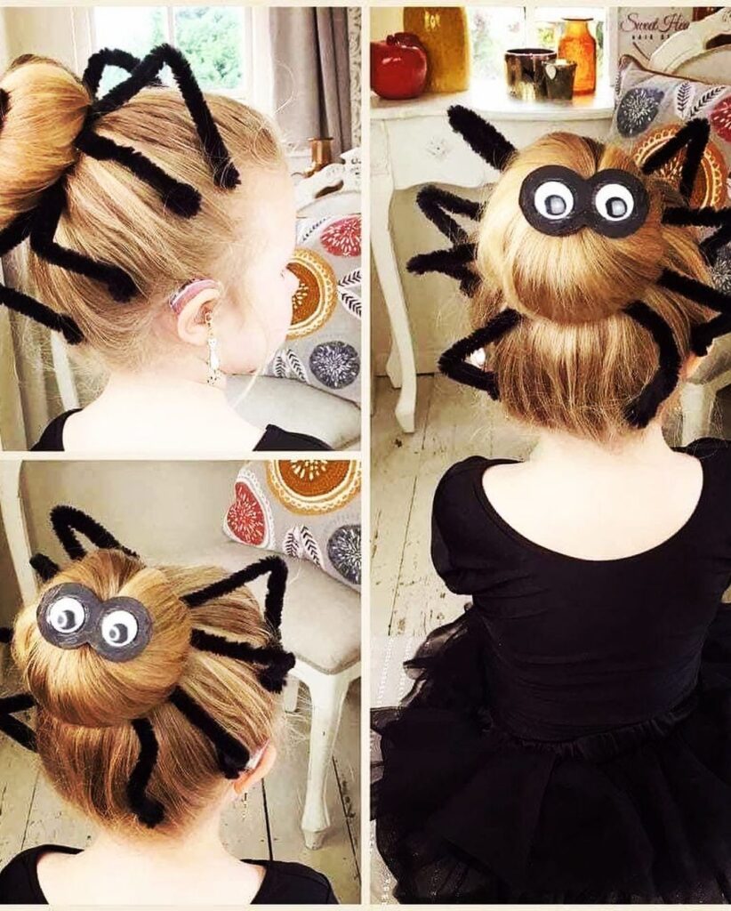 50 Spooky and Fun Halloween Hairstyles Ideas for Kids